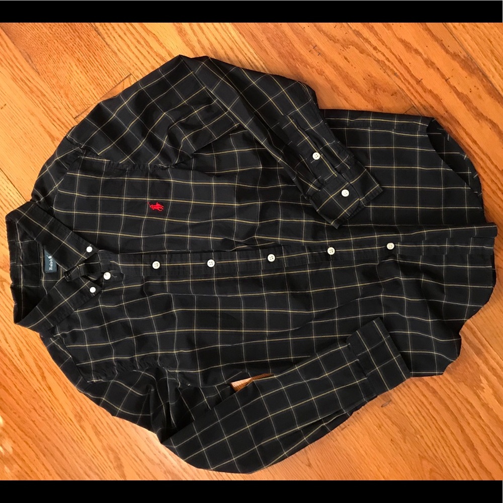 EUC Ralph Lauren Long Sleeve, Navy